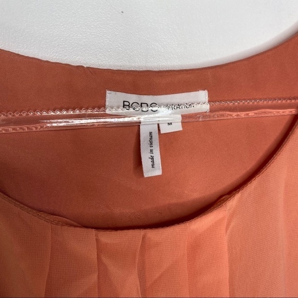 BCBG Flutter sleeve dress in Persimmon - Picture 5 of 10